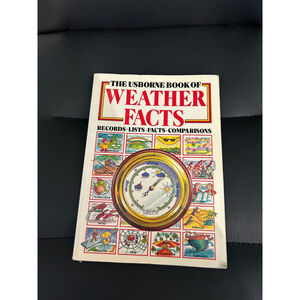 The Usborne Book of Weather Facts by Anita Ganeri – Juvenile Nonfiction - Good